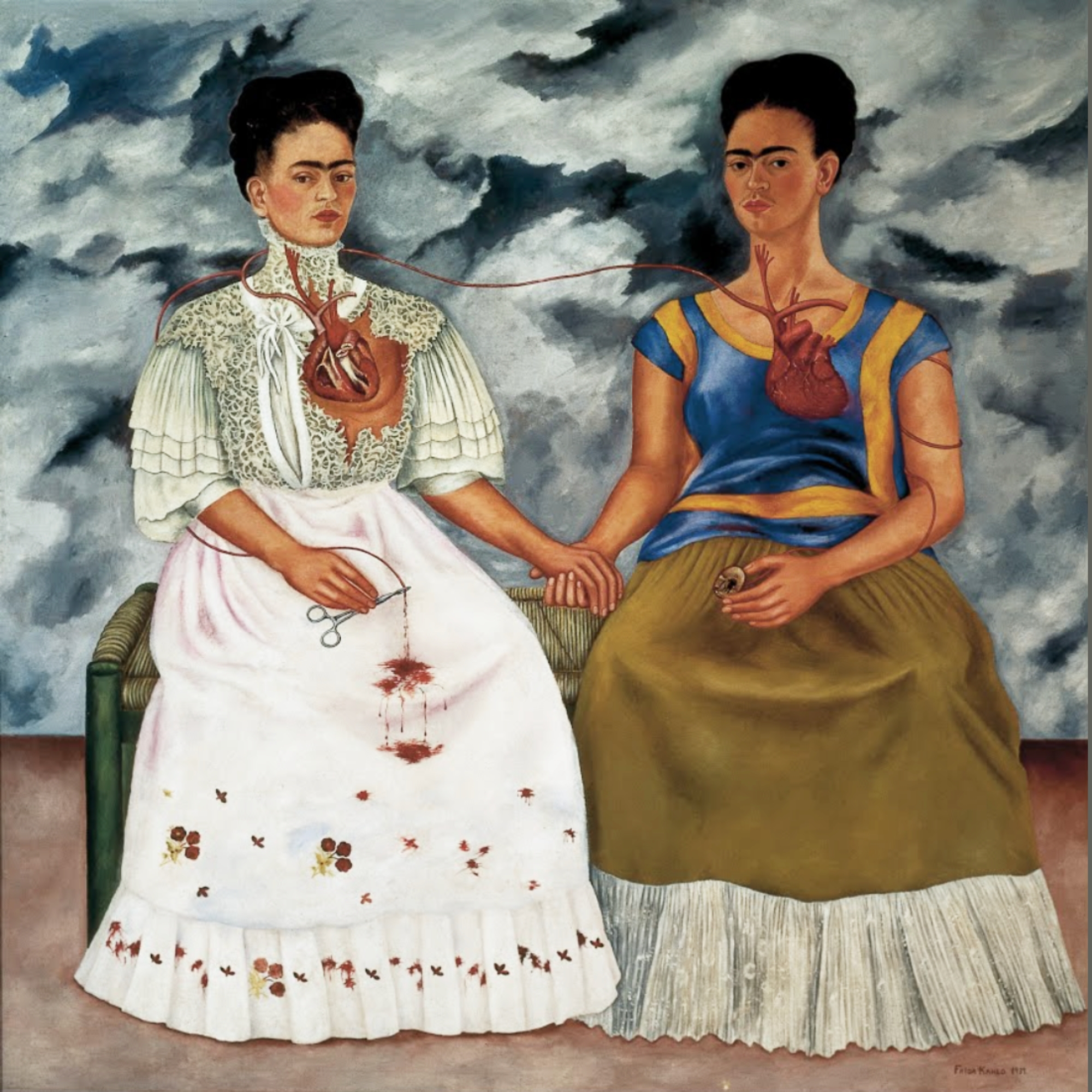 The Two Fridas, Frida Kahlo