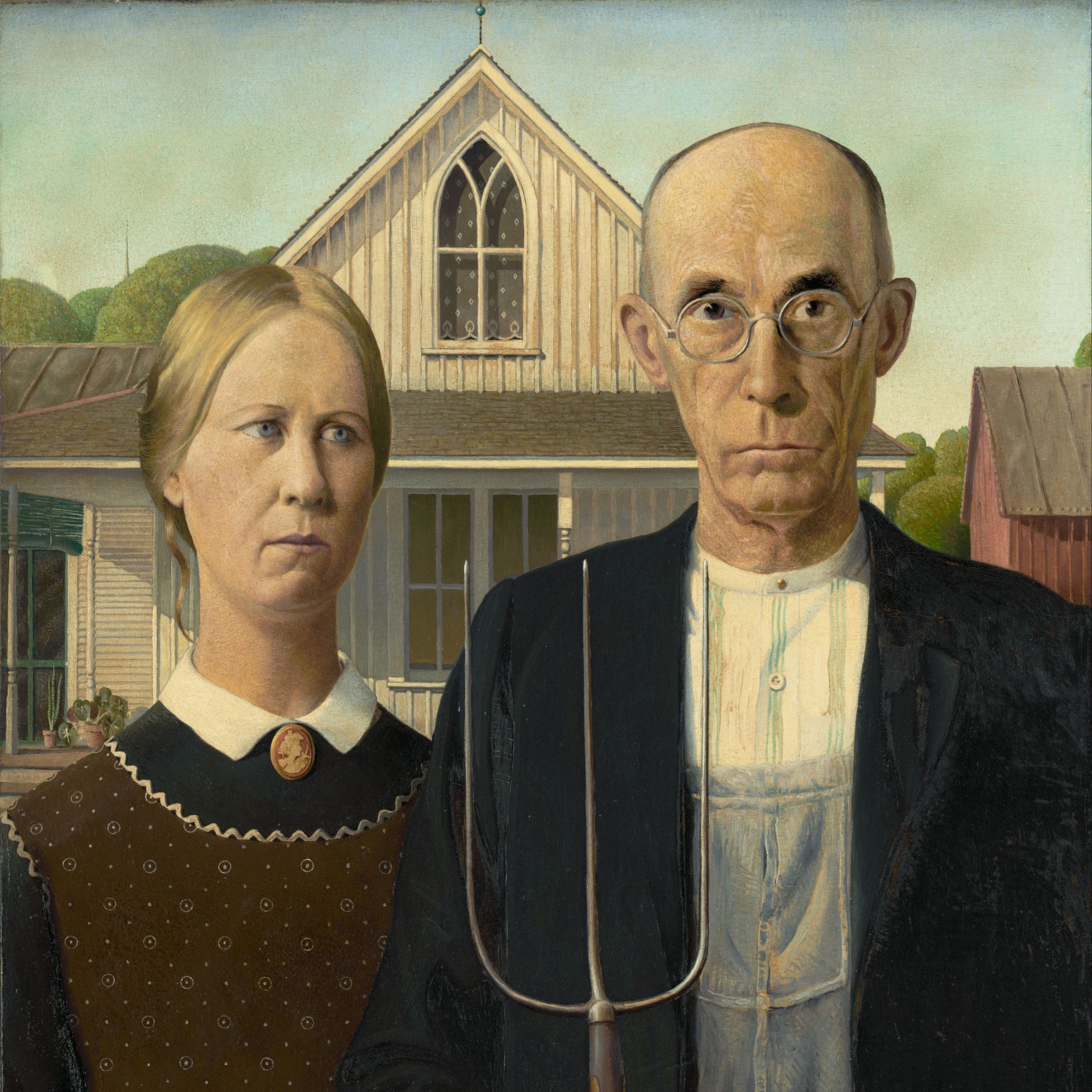 American Gothic, Grant Wood